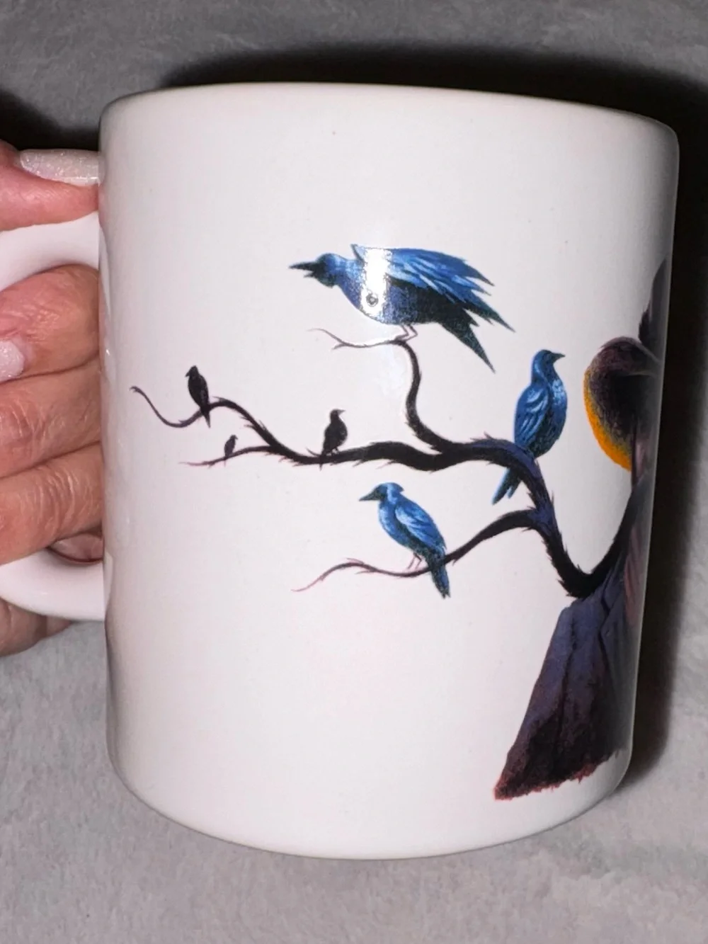 FUNNY Long mustache coffee cup! Keep your mustache out of the coffee NEW